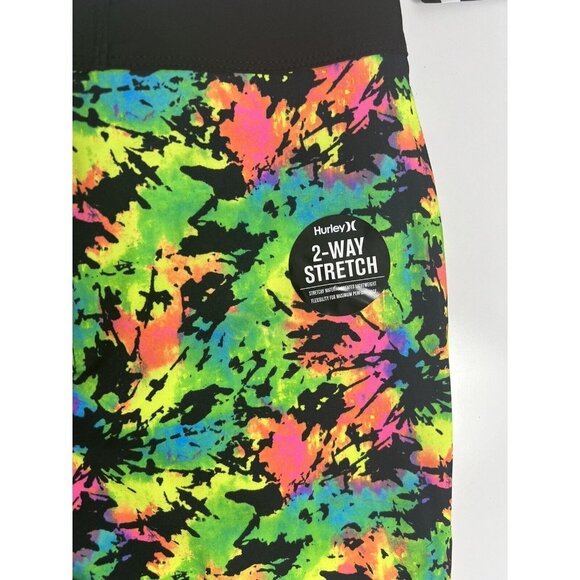 Hurley Splatter Dye Board Shorts NWT Size 28/16 - Picture 5 of 9